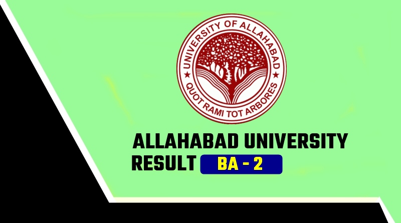 BA 2nd Year AU Result Allahabad University - SSC Hindi