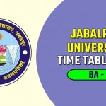 RDVV BA 1st Year Scheme 2021 Jabalpur University