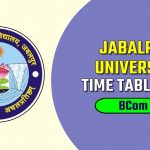 RDVV BCom 1st Scheme 2021 Jabalpur University