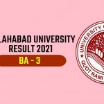 AU [Allahabad University] BA 3 Third Year Result 2021