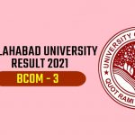 AU [Allahabad University] BCom 3 Third Year Result 2021